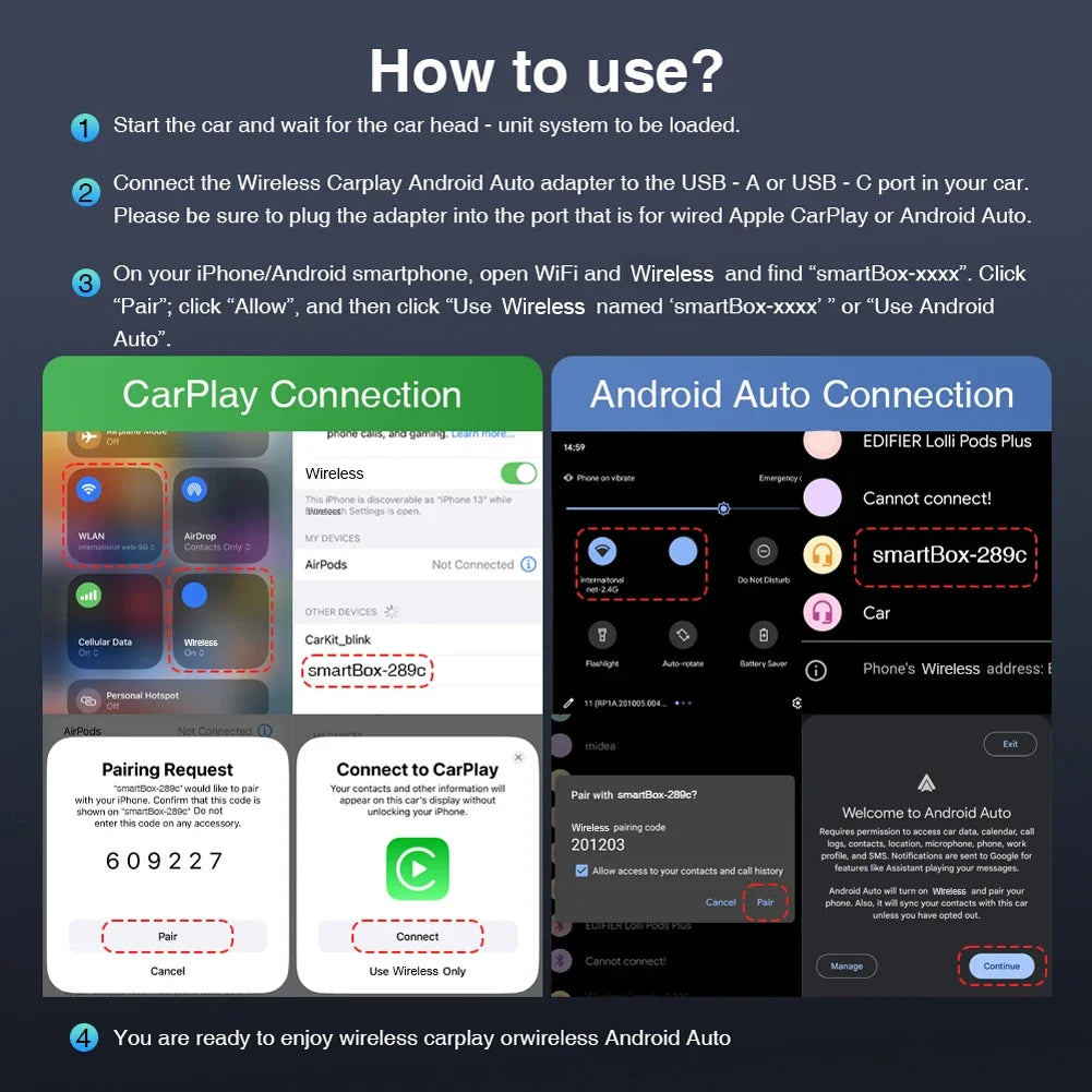 Easy Wireless Car Connection